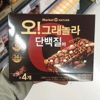 오리온 오그래놀라 단백질바 160g