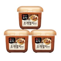 청정원 순창 조개멸치 찌개된장 450gx3개