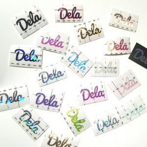 ❤️컬러믹스 네임스티커❤️ 10컷 텀블러 응원봉, 미니문