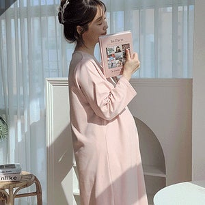 [R-made]임부복*순한면원피스(수유가능/홈웨어)