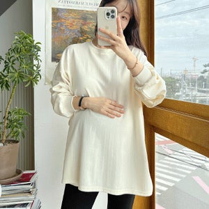 [임산부필수][루즈핏][R-made]임부복*여리트임박스tee