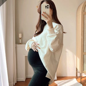 [R-made]임부복*포그니박스tee(안감기모)