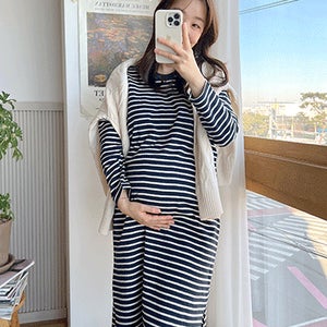 임부복*시티 수유 원피스