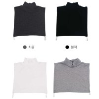 TURTLENECK 남녀공용 목만있는 페이크목 폴라 목티