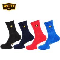 제트 오와식스 ZETT 야구 단목 스포츠 양말 Size BSK-350