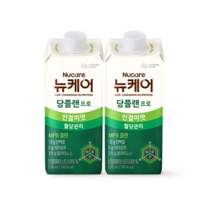[본사공식몰] 당플랜 프로 인절미맛 230ml 48팩 대상웰라이프 뉴케어 MPB 설계 당뇨식 곡물맛 당뇨 영양식 식단