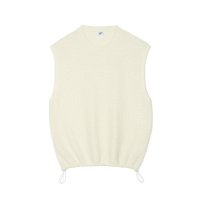 PARTIMENTO 울 니트 오버핏 스트링 Wool Knit Overfit String Vest