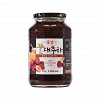 꽃샘식품 꽃샘 꿀대추차 1kg 2개 액상차 과일청 전통차 홈카페 에이드