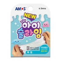 아모스 아이 슬라임 베이스 70g 만들기 안전한 재료 아이슬라임 70g