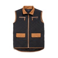 더 콰이엇 라이프  TRADESMAN VEST-BLACK