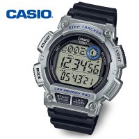 CASIO 카시오 만보기 마라톤 러닝 스포츠 전자 군인시계 WS-2100H-1A2