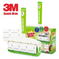 3M 스카치브라이트 대형 테이프 클리너 1핸들 리필2입