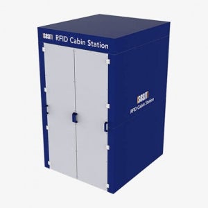 RFID 캐빈스테이션 각종 세탁물의 종류와 수량을 몇초만에 식별, RFID 차폐형 캐비닛