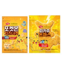 하림 하림 포켓몬치즈너겟 420g 포켓몬피카츄돈까스 500g