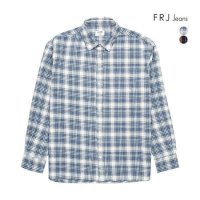 FRJ 남성 오버핏 플란넬 체크셔츠 F94M-SH078A