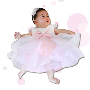 ★판매★ 발레리나 드레스 핑크_백일드레스 돌드레스 셀프백일상 집에서 돌상꾸미기  돌잔치소품,엄마표셀프백일상차리기용품 전통첫돌상꾸미기소품 홈파티잔치행사 드레스원피스 캐릭터의상복장 악