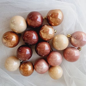 에스카다 크리스마스 트리볼 5cm 16pcs / 크리스마스 트리 오너먼트 장식볼 세트