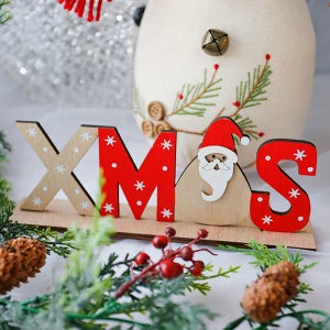 XMAS 스탠드우드 장식 / 크리스마스 장식 크리스마 스소품 크리스마스 인테리어 소품 파는곳