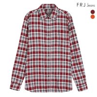 FRJ 남성 플란넬 체크셔츠 F84M-SH029A