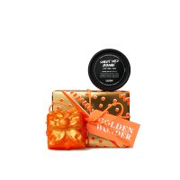 LUSH 스위트 와일드 오렌지 핸드 밤 50g + 골든 원더 솝 85g