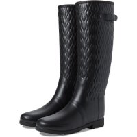 헌터 여성용 Hunter Refined Tall Vertical Quilt Boot