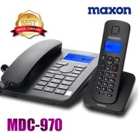 맥슨텔레콤 유무선 전화기 MDC-970 발신자표시