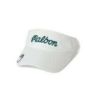 [말본골프][MALBON GOLF]MALBON 볼마커 & 바이저 SET WHITE (WOMAN)(K1666075894644061WH01)