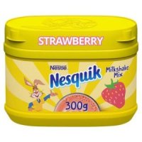 Nesquik Strawberry Milkshake Mix 네스퀵 딸기 밀크쉐이크 믹스 300g 3팩