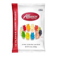 알바니즈 1팩 Albanese 12 Flavor Gummi Bears 5lb 곰 젤리