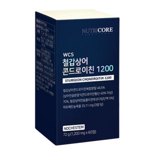 뉴트리코어 철갑상어 콘드로이친 1200 1200mg x 60정