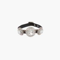 56568925 미우미우 주얼리 Miumiu Nappa leather choker with crystals 2F6W 5IC052 F0V6L