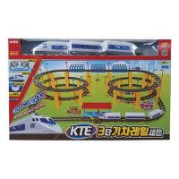 아이다 블럭타운 KTE 3단 기차레일세트 74243