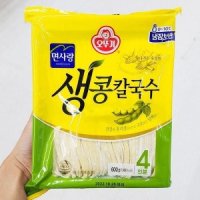 오뚜기 오뚜기 생콩 칼국수면 (4인) 600g x 2개