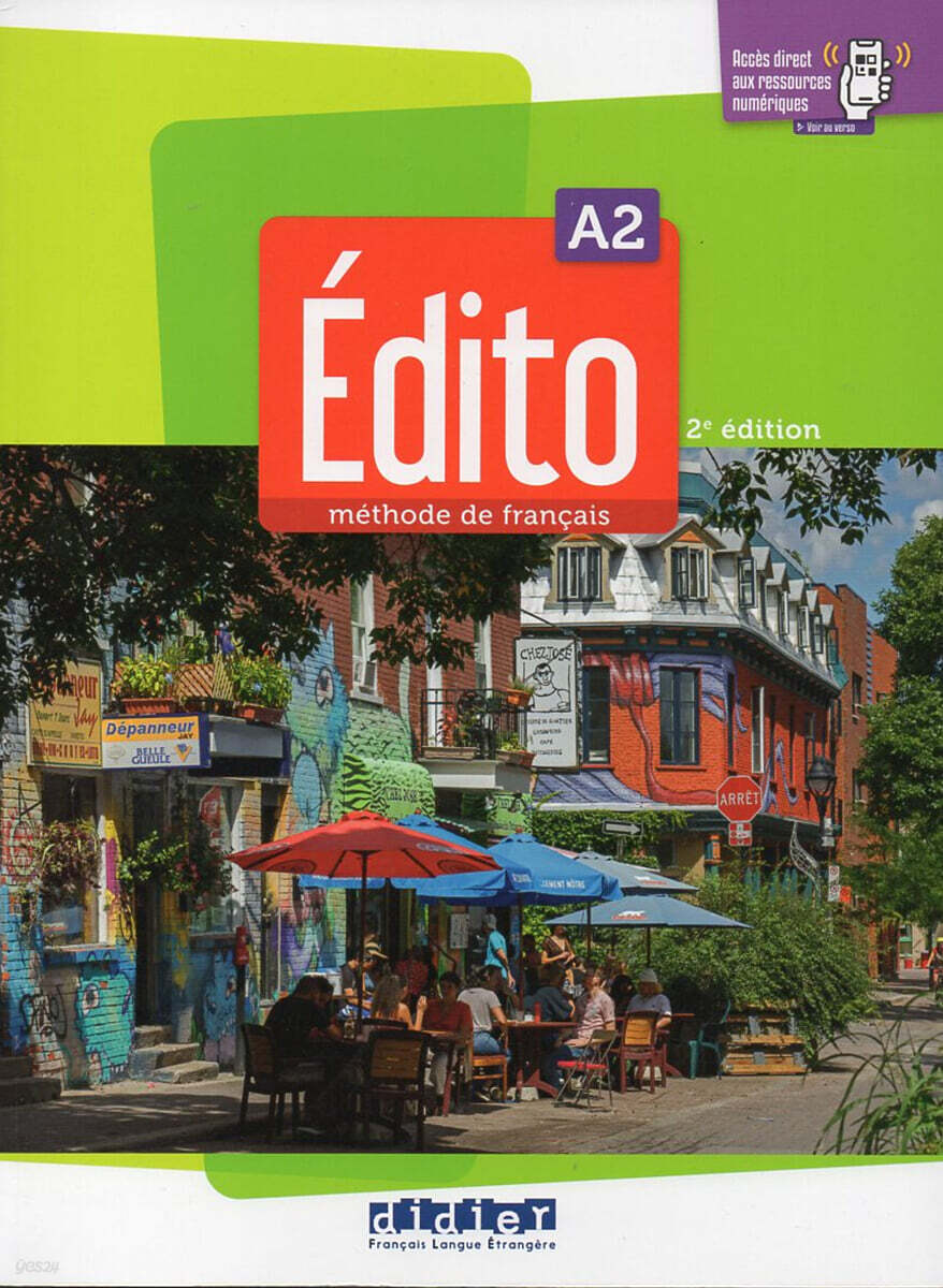 Edito A2. Livre de l’eleve (2e edition) (Livre de l’eleve A2 + didierfle.app)