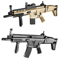 아카데미 대4 아카데미과학 FN SCAR-L CQC 전동건 TAN 스카 탄