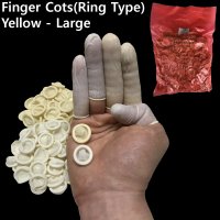 Latex Finger Cots 라텍스 핑거코트 RING Small