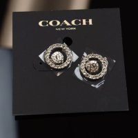 빠른배송COACH OPEN CIRCLE HALO EARRINGS 코치 오픈 서클 헤일로 귀걸이 F68009