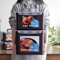 맛있는 김치보관 밀폐용기 김치통 15L 20L