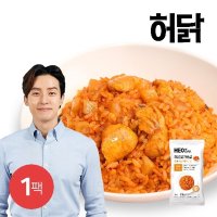 허닭 허닭 닭가슴살 깍두기 곤약볶음밥 250g 1팩