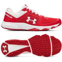 Under Armour 언더아머 야드 인조잔디화 적색 적색 235 US 5 3021935-600