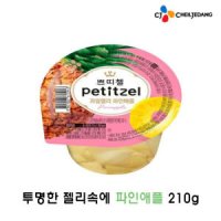 CJ 쁘띠첼 과일젤리 파인애플 210g