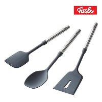 휘슬러 Fissler 휘슬러 에센 실리콘 조리도구 3종 세트 주걱 뒤지게 서빙스푼