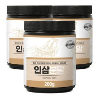 국내산 인삼 가루 200g x 3 인삼분말 인삼가루