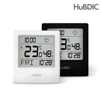 휴비딕 디지털 온습도계 HT-9 시계 아이콘표시 온도습도계