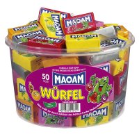 Haribo Maoam Cubes 하리보 마오암 큐브 50개입