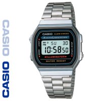 CASIO 카시오 메탈밴드 디지털 빈티지 전자시계 A168WA-1