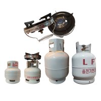 LPG 가스통 3KG 10KG 가스용기 캠핑용 야외버너 넉넉한 충전기한