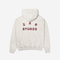 아이앱스튜디오 아이앱 스튜디오 후드 오트밀 버건디 IAB Studio Hoodie Oatmeal Burgundy