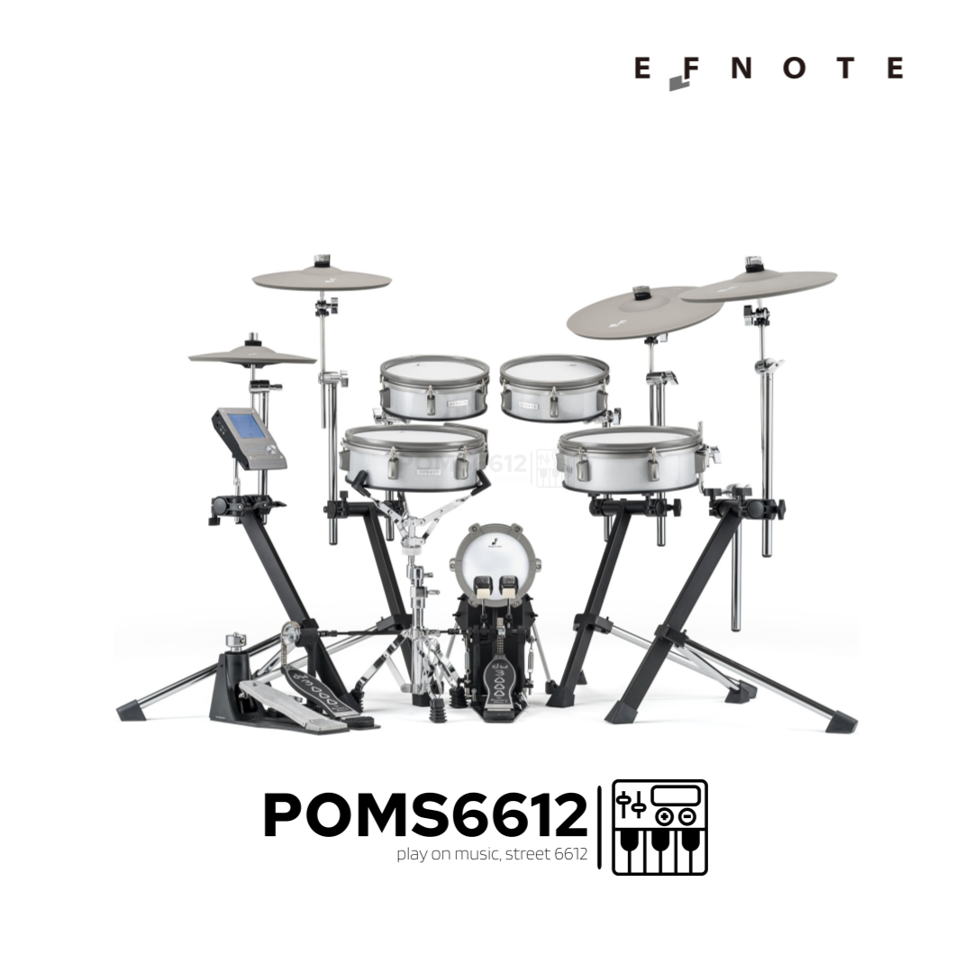 이에프노트 EFNote3 5기통 전자드럼 페달 의자 매트 별도