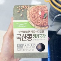 풀무원 국산콩 생청국장 190g